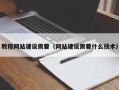 浙江教程网站建设需要（网站建设需要什么技术）